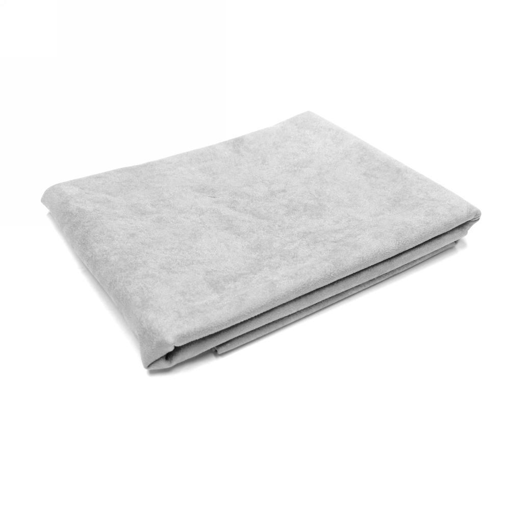 TESSUTO FLOCCATO SIMIL ALCANCATA(R) BLUE 70X140 cm