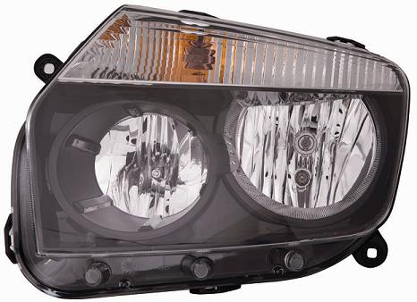 260103738R FARO DX Dacia DUSTER dal 2010_05-2013_09 PARABOLA NERA