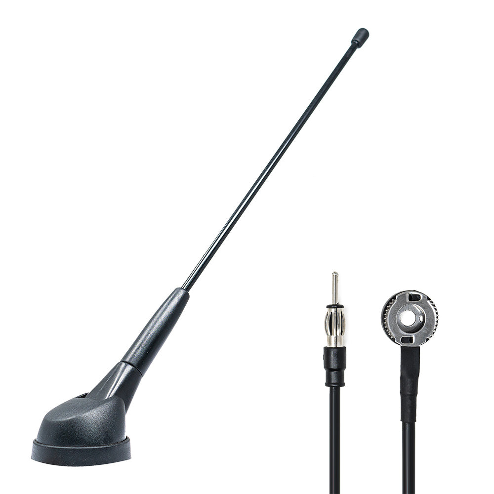 ANTENNA A TETTO 1 ELEMENTO FIBRA 28 CM + CAVO 230 cm