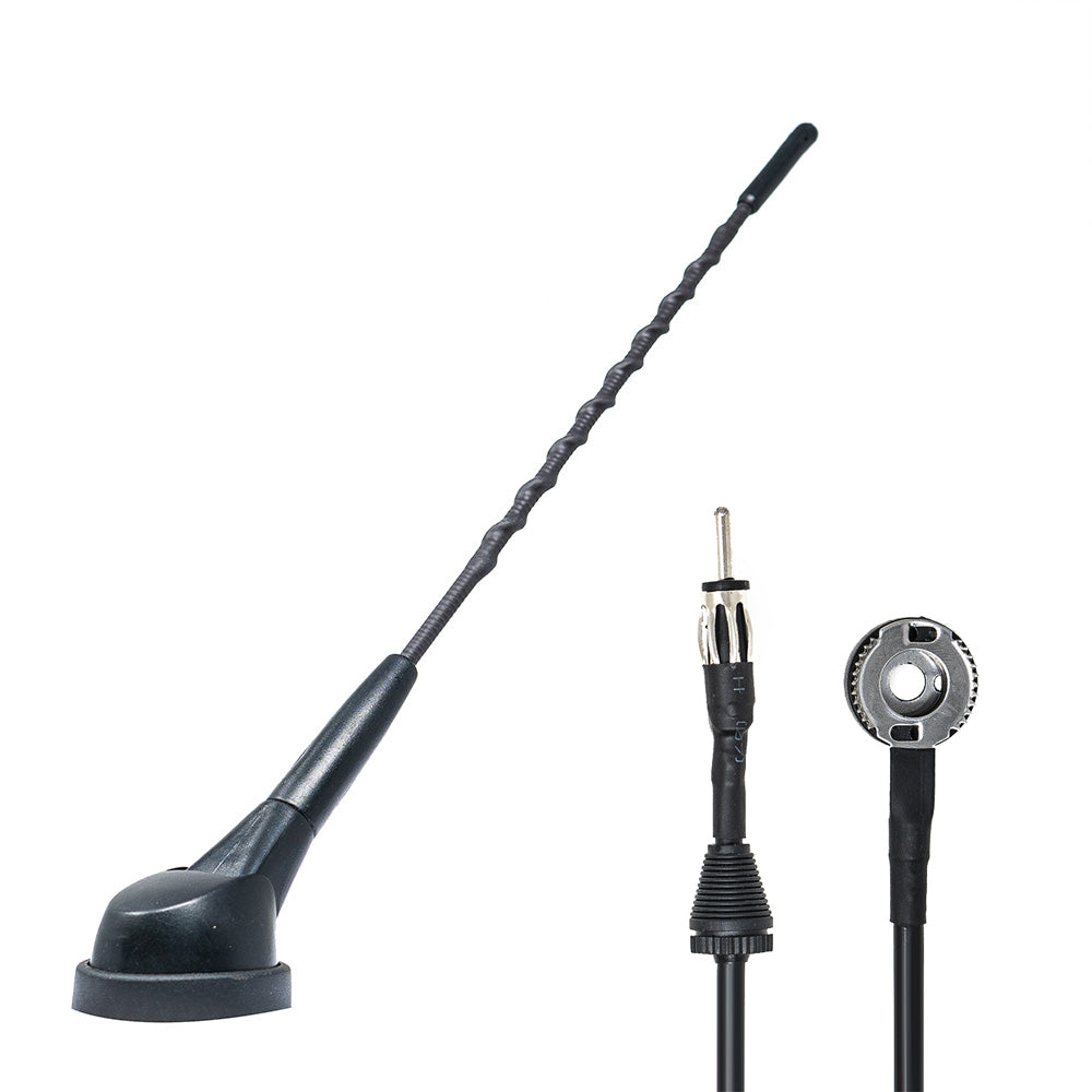 Antenna in acciaio 35cm Fiat/Alfa Romeo/Lancia 2001> con cavo