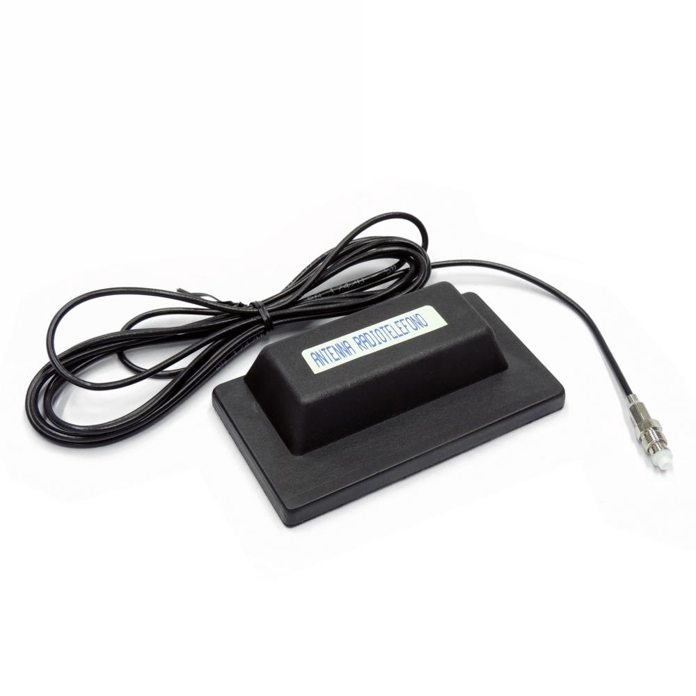 Antenna a tetto post. 60° asta in fibra 43cm AM-FM FAKRA/DAB/GPS