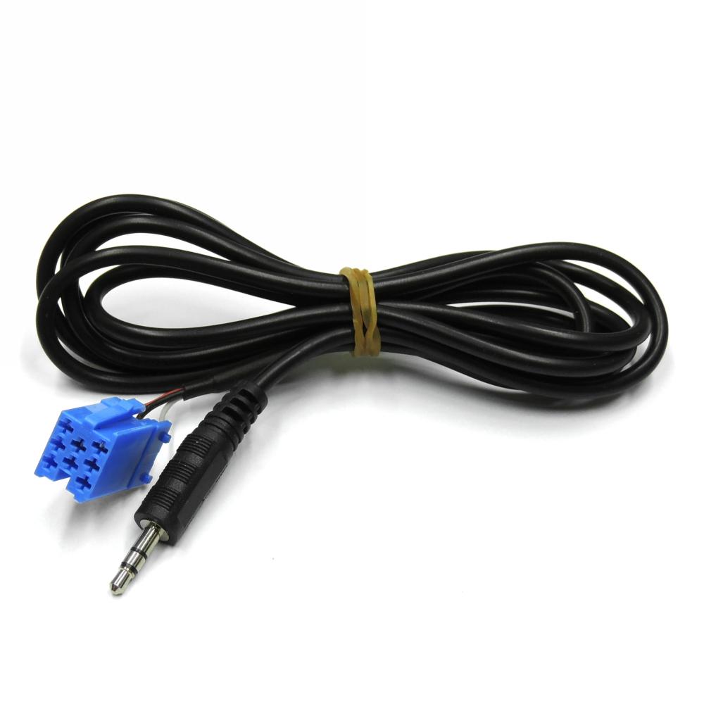 Cavetto Aux Fiat/Smart <2003 radio con AUX da CDC - RCA