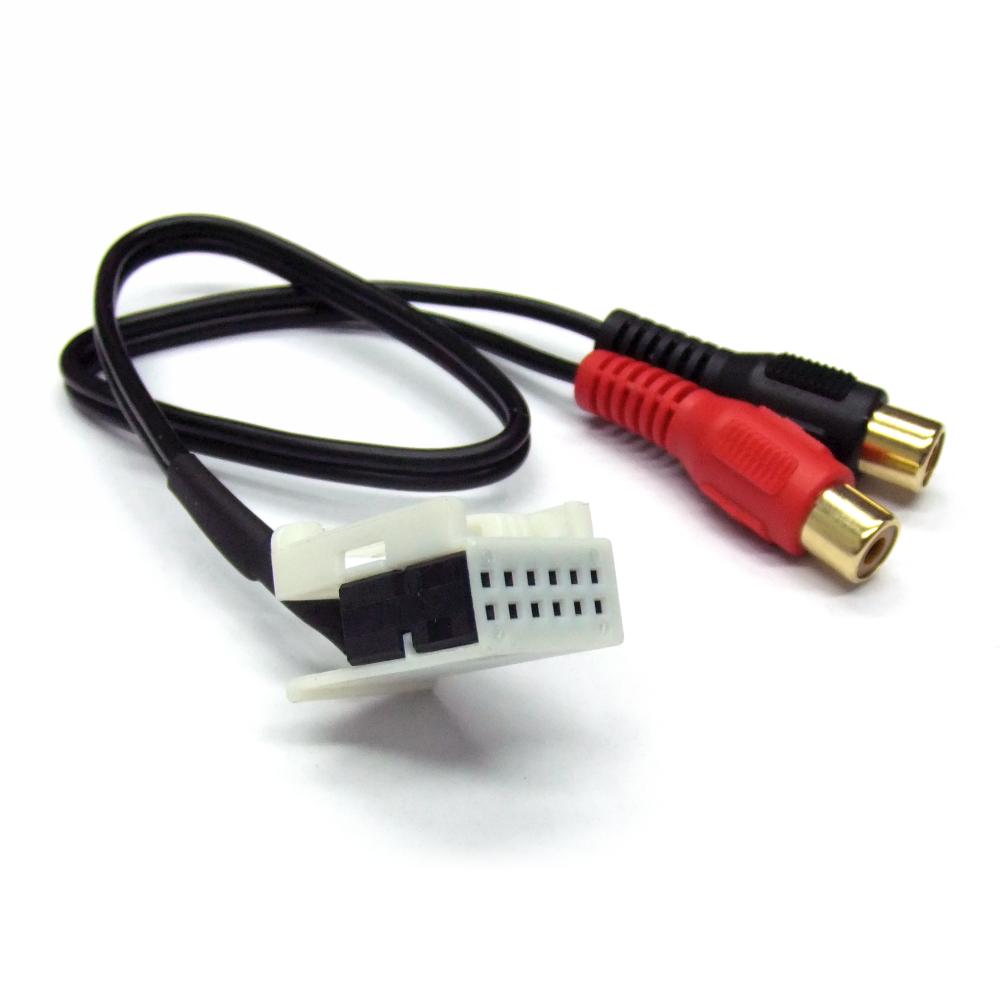 Cavetto AUX BMW Serie 3 E90/E91 connettore Quadlock - RCA