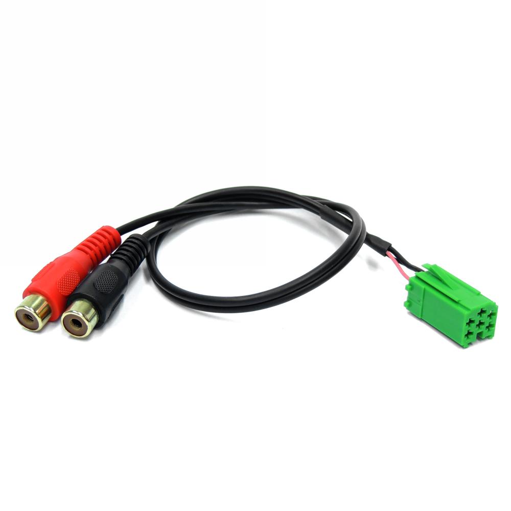 Cavetto adattatore RCA Maschio-Jack 3.5mm Maschio - 1,5mt