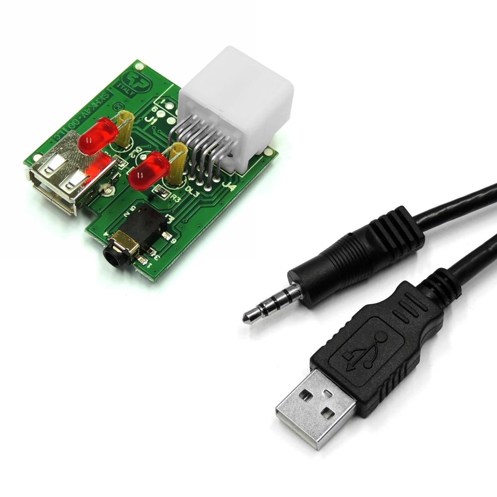 Ingresso AUX/USB PCB Hyundai Veloster per radio Aftermarket