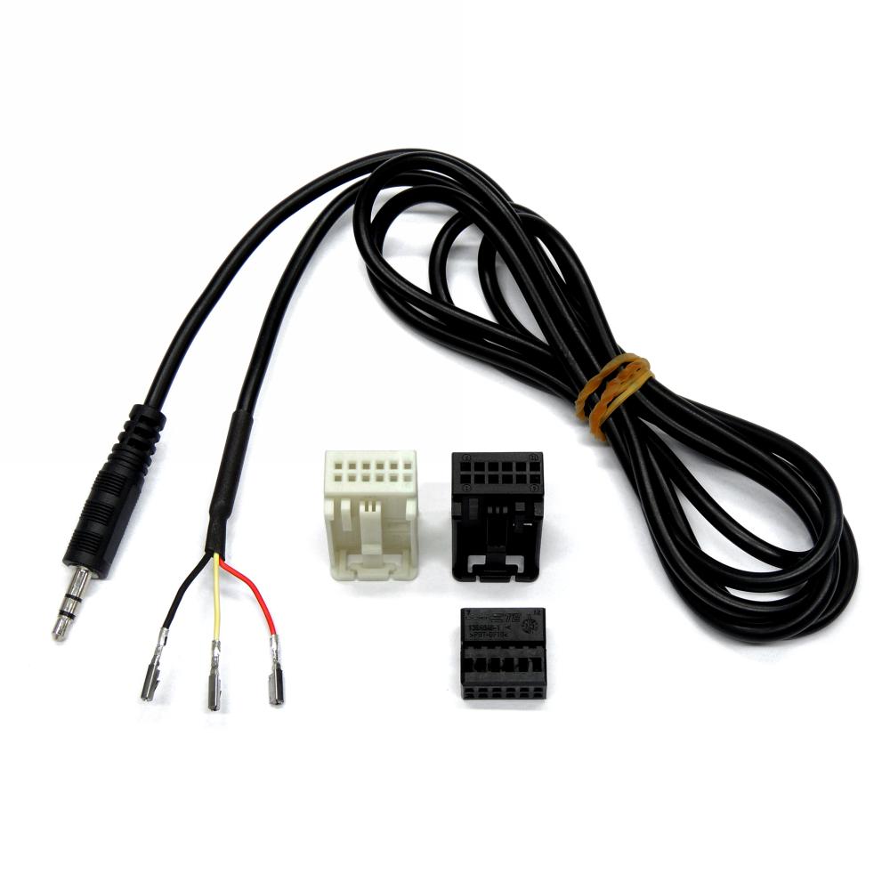 Cavetto Aux Alfa/Fiat/Lancia 2007> radio con AUX da SRC - RCA