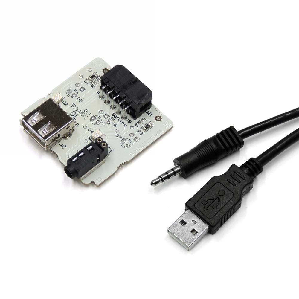 Ingresso AUX/USB PCB Nissan Micra 2014> per radio Aftermarket
