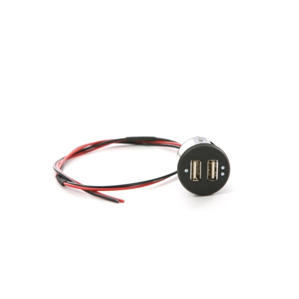 Prolunga USB/Aux MiniJack 3.5mm da pannello - Cavo 90cm