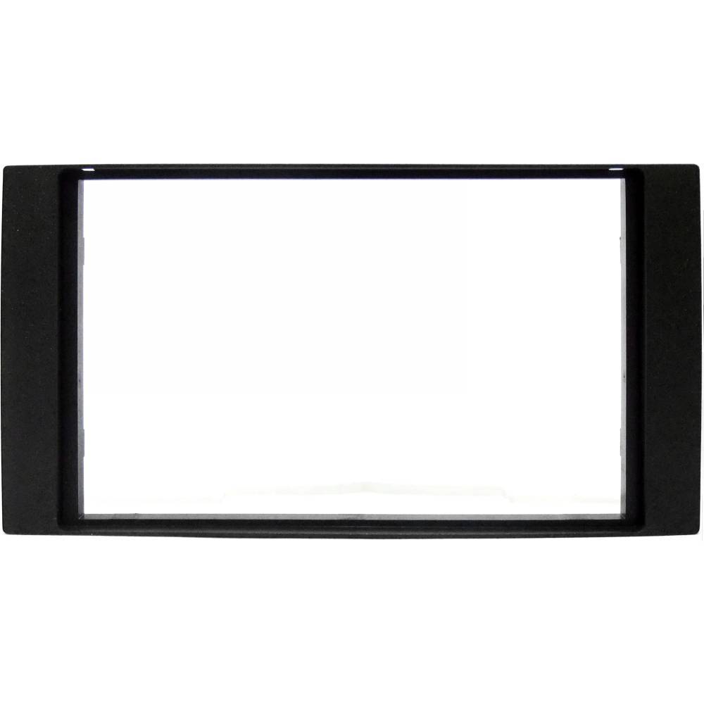Mascherina autoradio 2ISO/2DIN Ford - Colore argento