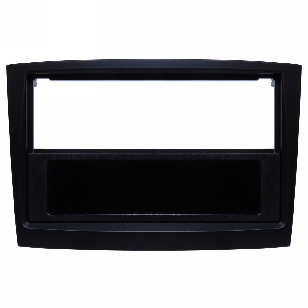Mascherina radio ISO/2DIN Fiat Doblò/Opel Combo 14> Nero opaco