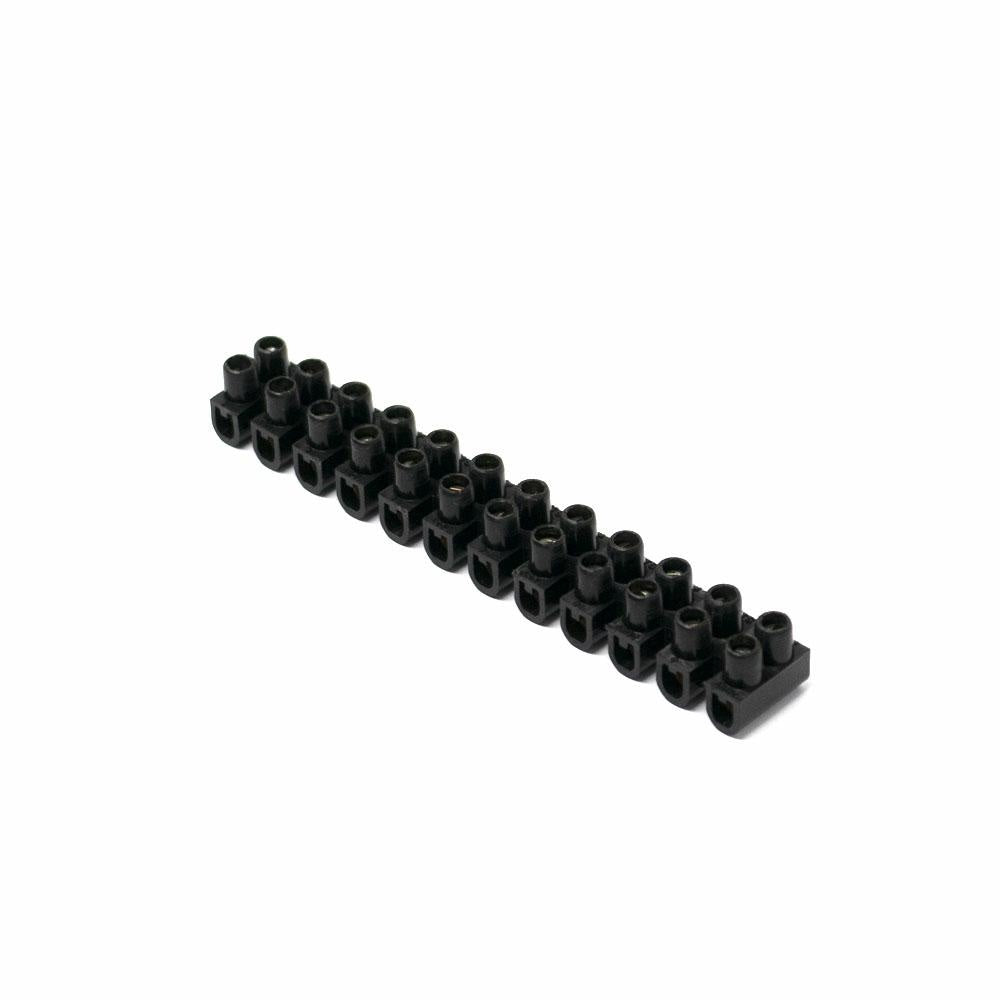 COPRITERMINALE FEMMINA 6,3 mm. NERO - 100 pcs