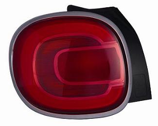 51883571 GRUPPO OTTICO POST. DX Fiat 500L dal 2012_09-2017_04 CORNICE CROMATA