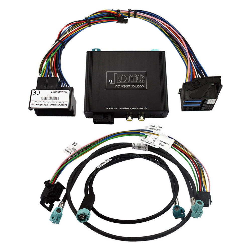 INTERFACCIA 3 IN A/V per BMW 2010> iDRIVE CIC Camera Ant/Post