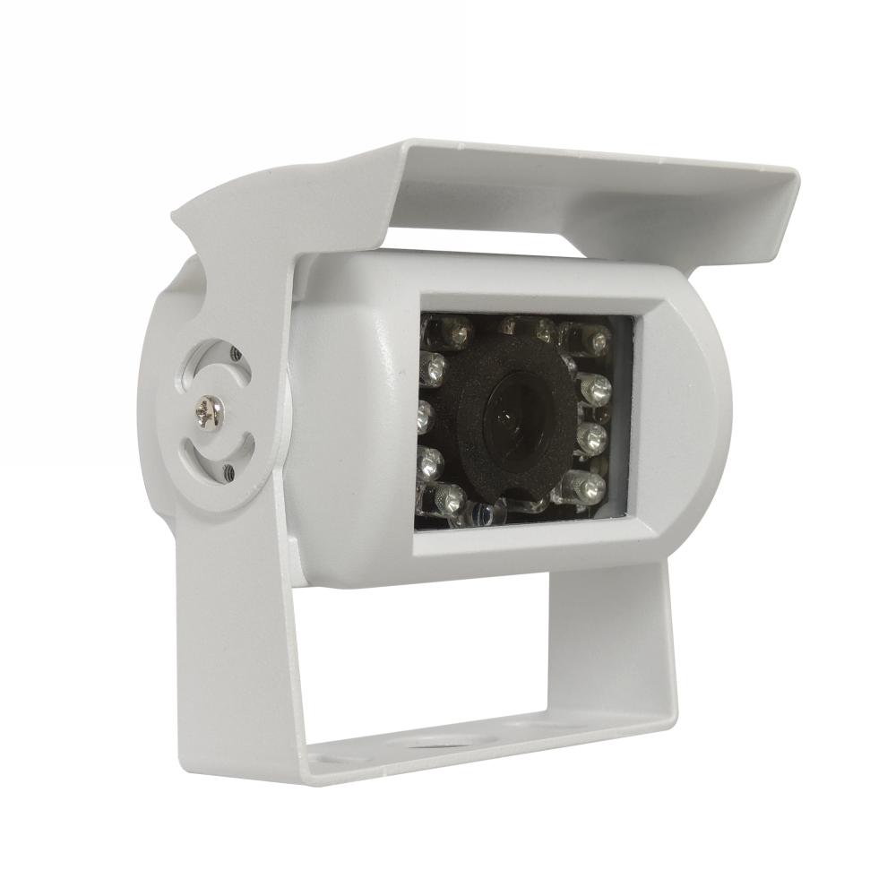 RETROCAMERA CMOS 12/24V DA ESTERNO CON INFRAROSSI COLORE NERO