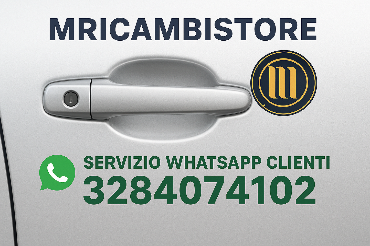 1018498 MANIGLIA ESTERNA POST. SX Ford FIESTA - COURIER NERA