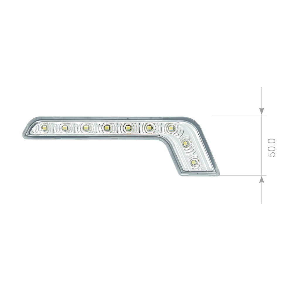 Luci diurne montaggio universale 9-85V - Auto/Moto/Camion/e-Bike