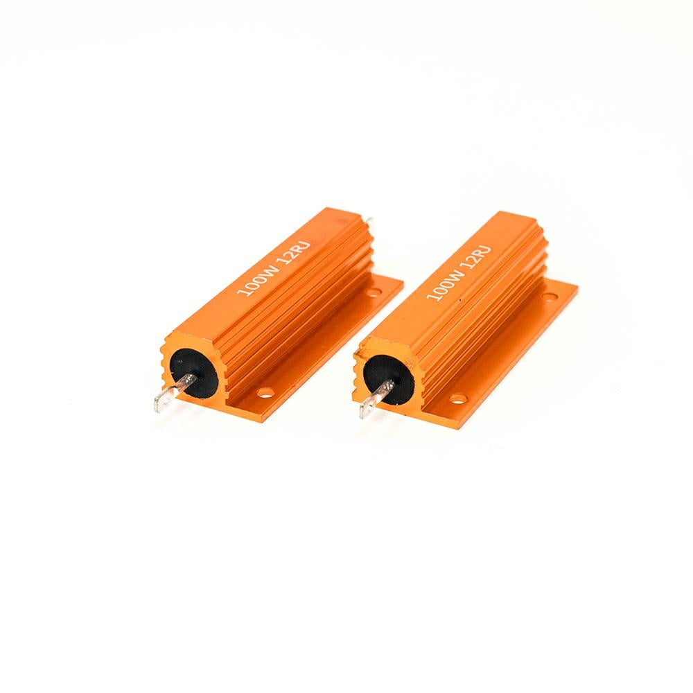 Coppia di resistenze spegnispia 50W 6 Ohm con plug Xeno