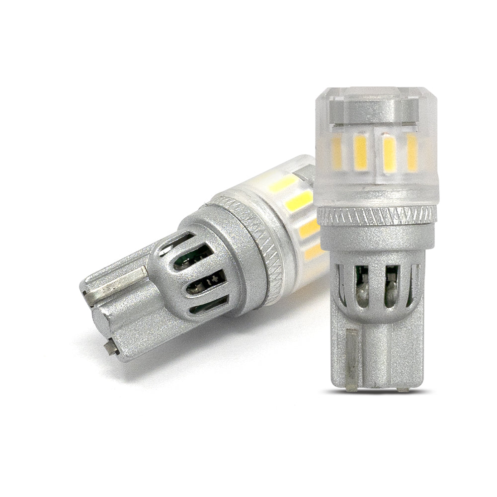 LAMPADE LED SERIE POWER W5W 12V con 6 chip 2835 colore BIANCO