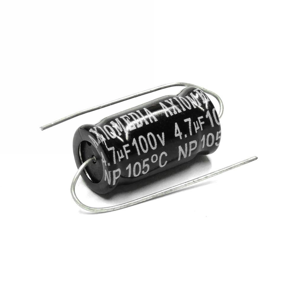 Condensatore elettrolitico NP 8.2uF 100V Conf. 10 pezzi