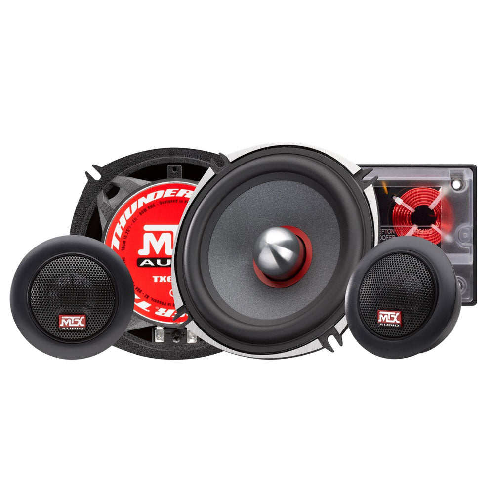Coassiale 2 vie MTX 130mm 4Ohm 80W RMS con griglie