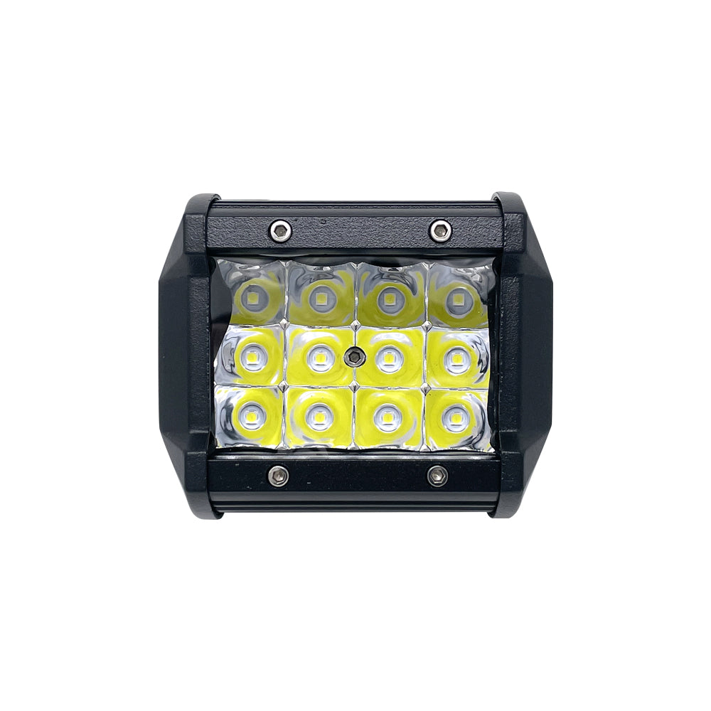 FARO A LED DA LAVORO TONDO 110mm P55mm 27W 10-30V 1800-lumen