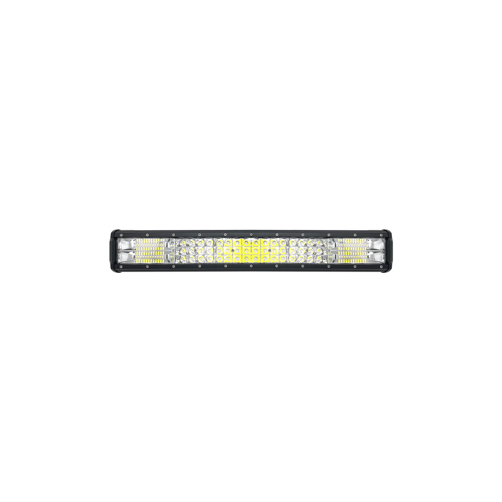 BARRA A LED DA LAVORO RETT. 375mm 216W 10-30V 16200-Lumen 6000k
