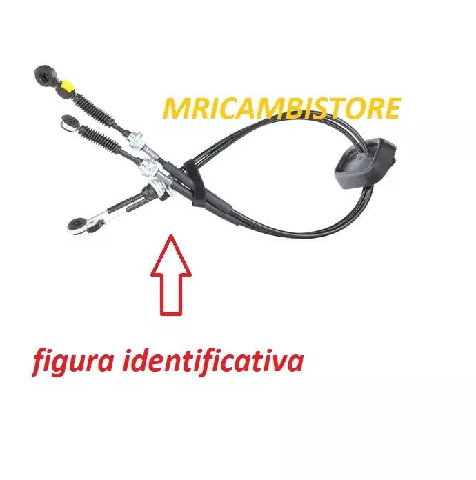 2444.CR/2444.FE CAVO COMANDO CAMBIO CITROEN C2/C3 all 02
