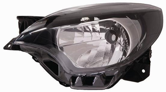 260102893R FARO  DX Renault TWINGO dal 2012_01-2014_06 PARABOLA NERA