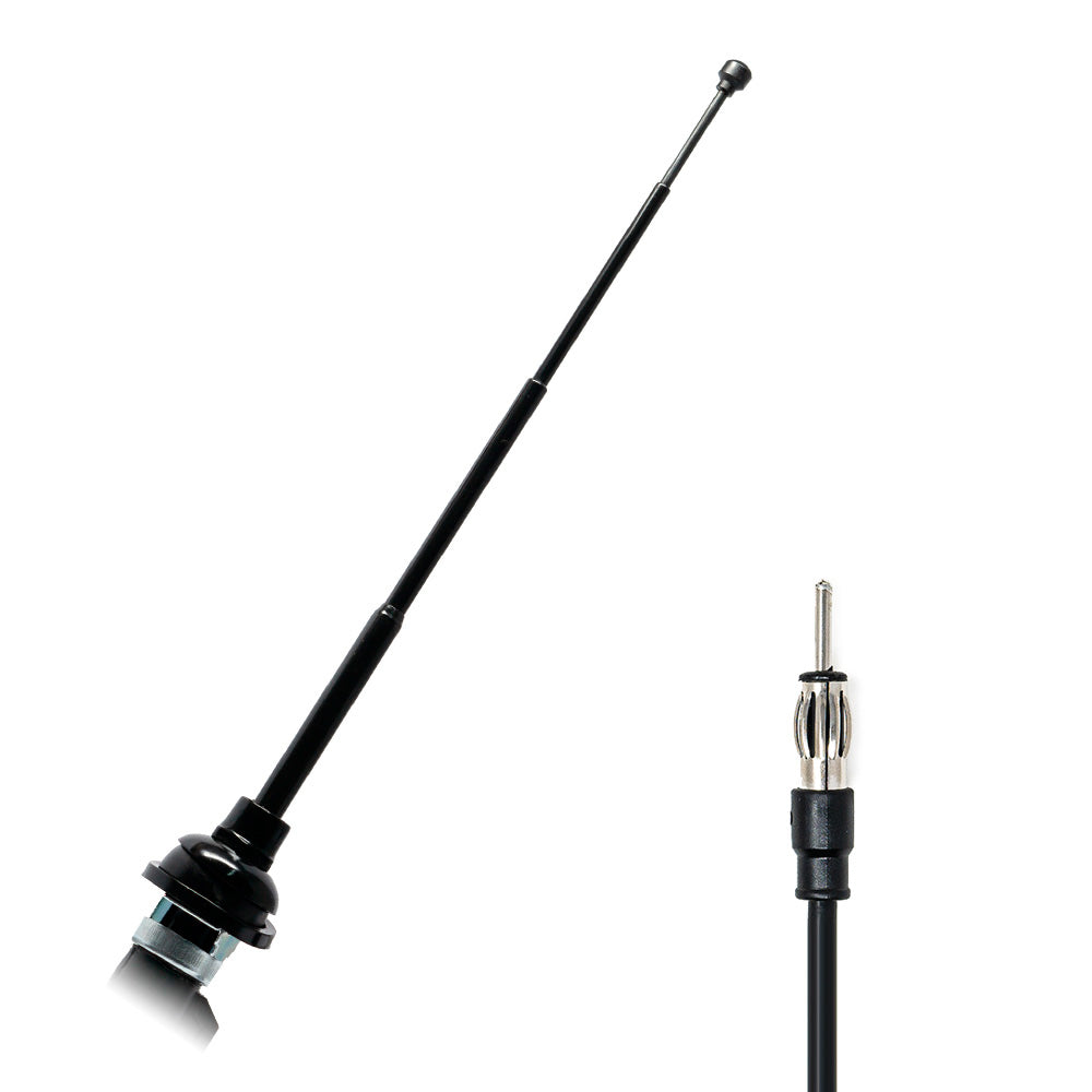 Antenna DAB attiva 5V adesiva da interno cavo 5 mt