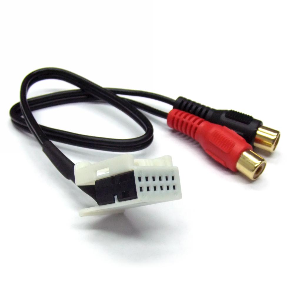 Cavetto Aux Ford dal 2005 con connettore Quadlock  - RCA