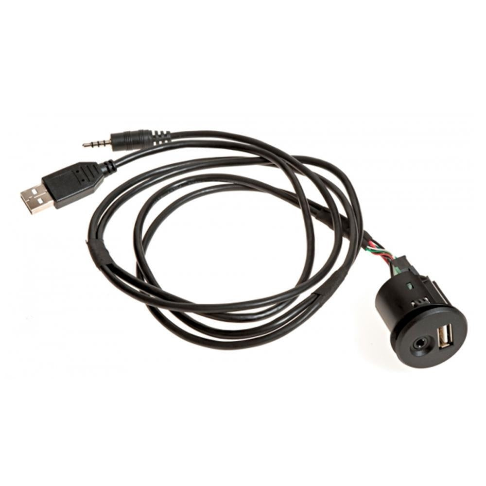Prolunga USB da pannello con staffa - Cavo da 90cm