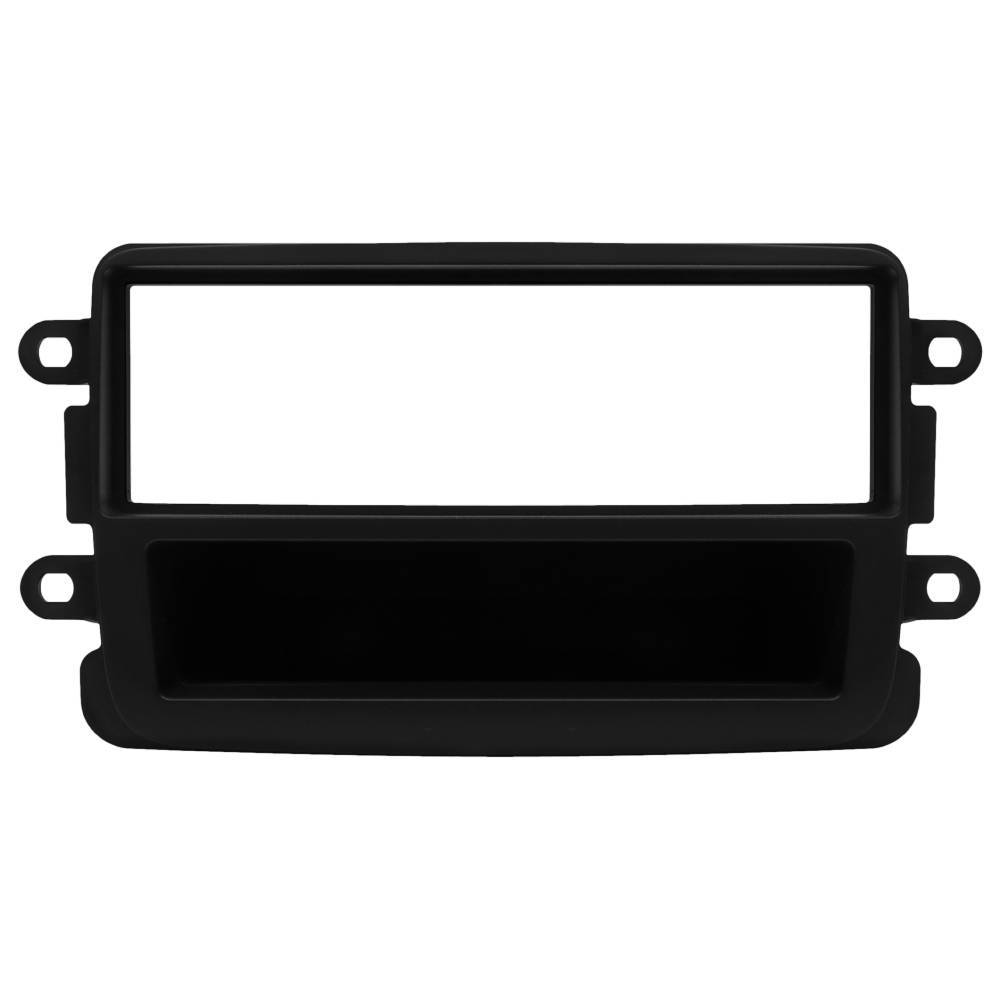 MASCHERINA MONTAGGIO AUTORADIO 2DIN NISSAN Micra C+C 2005> NERO