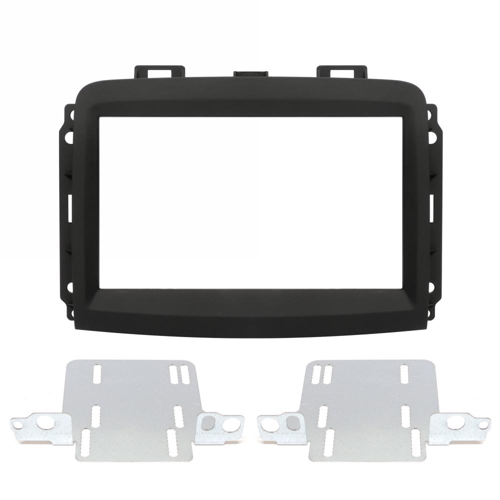 MASCHERINA MONTAGGIO AUTORADIO ISO/2DIN FIAT 500L 2018>