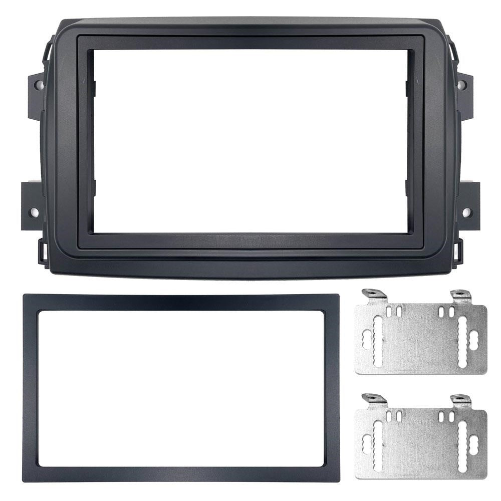 Mascherina autoradio 2ISO Fiat Ducato 8 2020> con cassetto