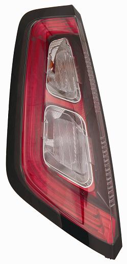 51849739 GRUPPO OTTICO POST.  DX Fiat GRANDE PUNTO EVO dal 2009_10- BORDO INTERNO ROSSO