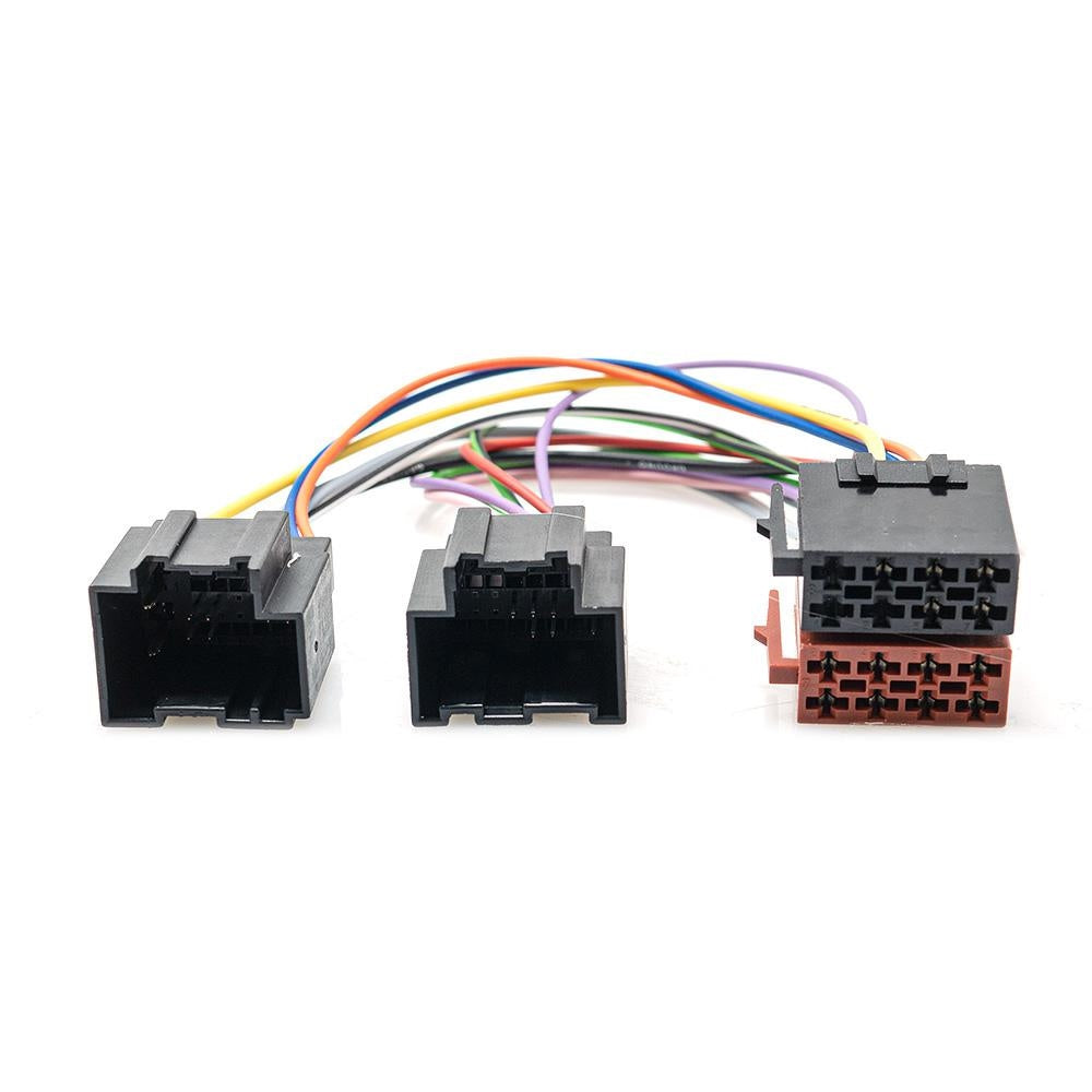 CABL AUTORADIO QUADLOCK FEMMINA A ISO FEMMINA AUDI/SEAT/SKODA
