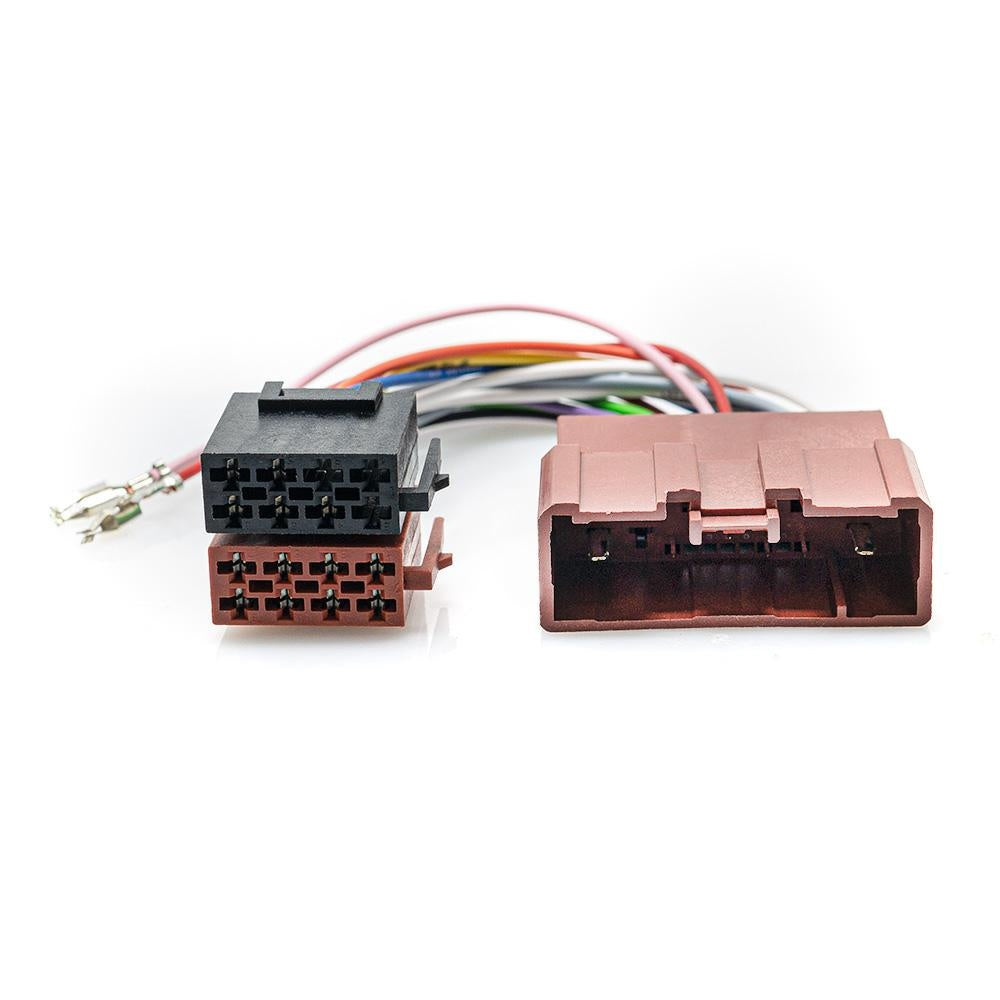CABLAGGIO AUTORADIO ISO AUDI/SEAT/SKODA QUADLOCK CONF 10 PEZZI