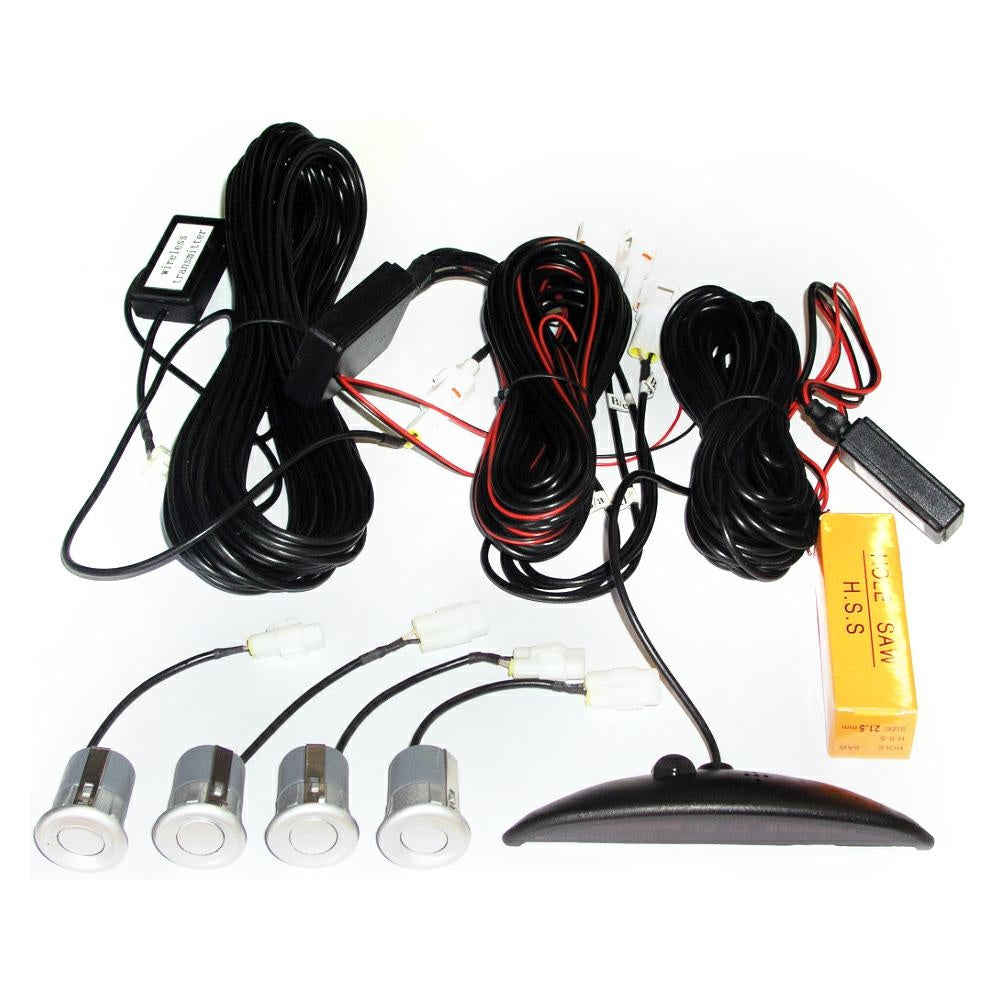 KIT SENSORI DI PARCHEGGIO CAPSULA 18 mm DISPLAY C/BUZZER INTEGRA