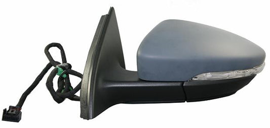 3AA857507A9B9 RETROVISORE  SX Volkswagen PASSAT dal 2010_10-2014_07 CALOTTA DA VERNICIARE - 8 PIN