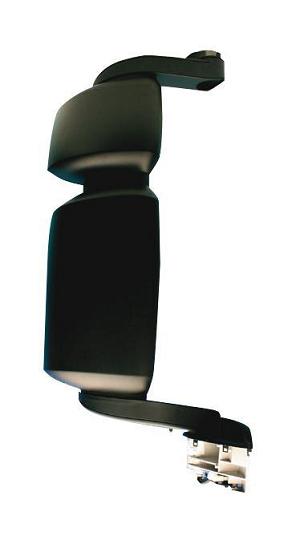 504150526 RETROVISORE  SX Iveco STRALIS dal 2002_02- CALOTTA NERA - BRACCIO 370MM