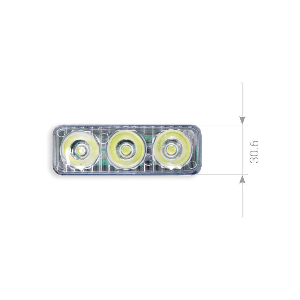 Luci diurne montaggio universale 12V - Slim and Curve Style