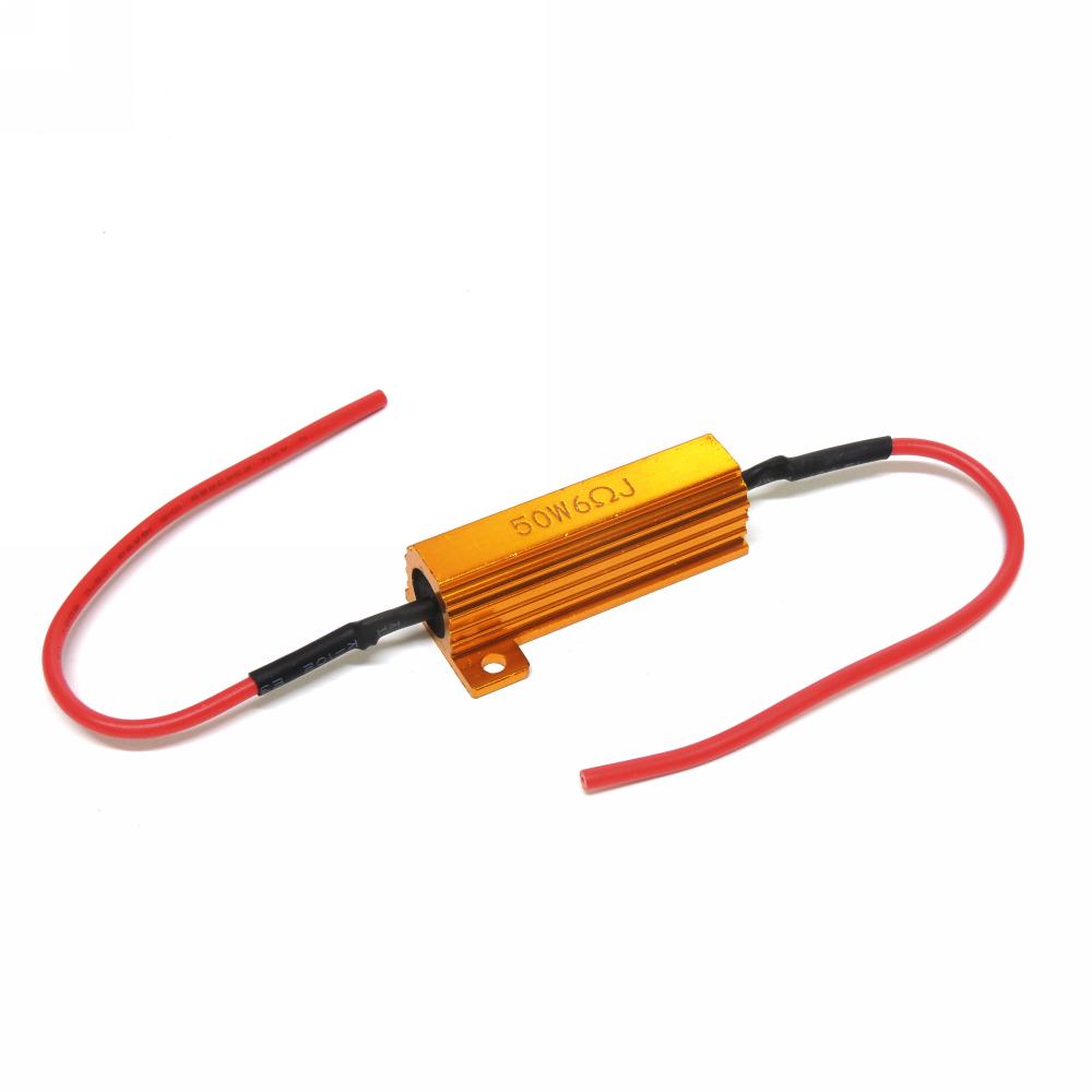 Coppia di resistenze spegnispia 100W 12 Ohm a fili sciolti