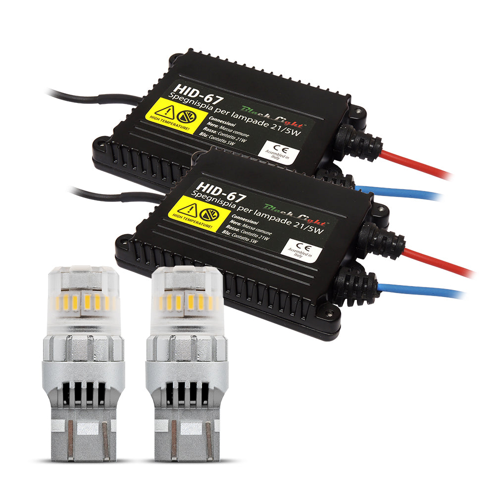 KIT SPEGNISPIA CON LAMPADE LED POWER P21/5W