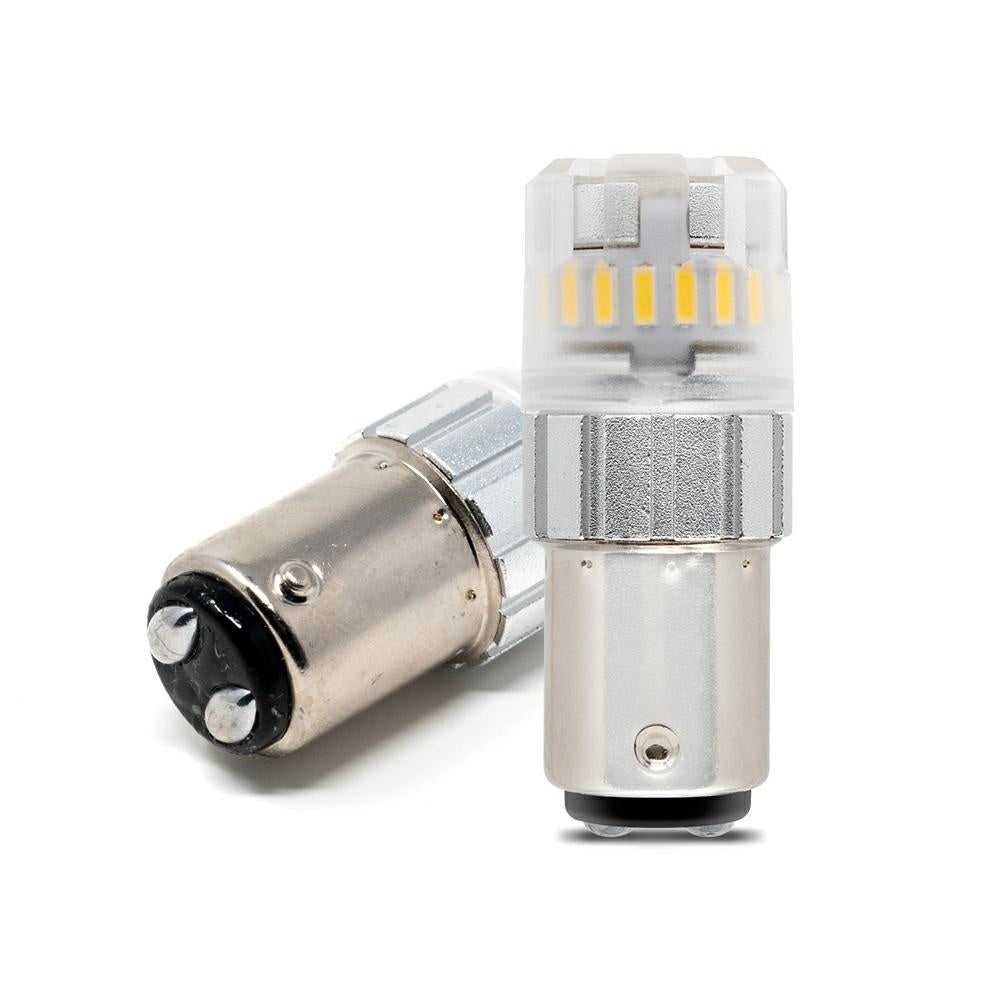 LAMPADE LED SERIE POWER PY21W 12V BAU15s Colore Ambra