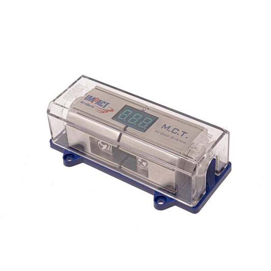 Morsetto BATTERIA con Voltometro uscite 1x50 + 1x16/20 + 2x10mm2
