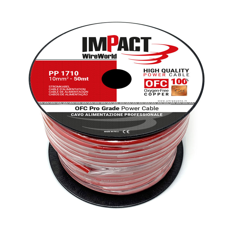 Bobina Cavo Unipolare OFC 6mmq- 100 mt