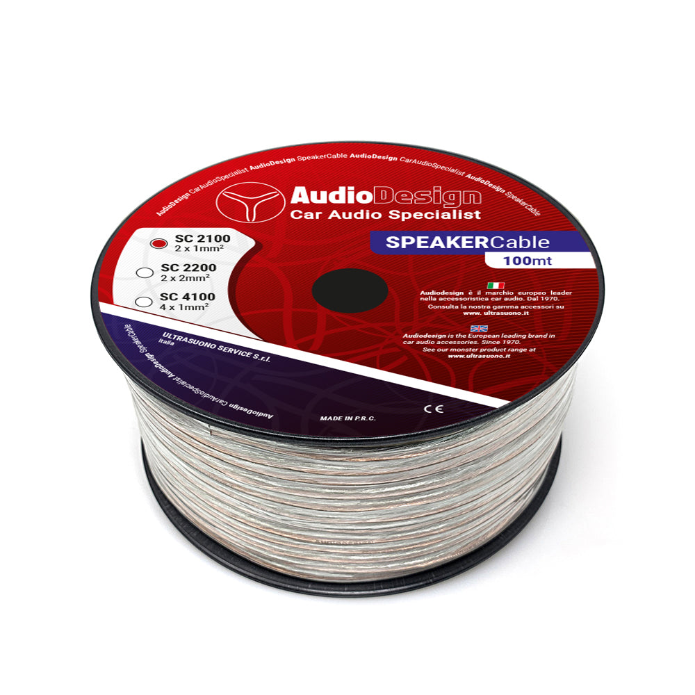 Cavo Altoparlante 2x2mmq -10mt