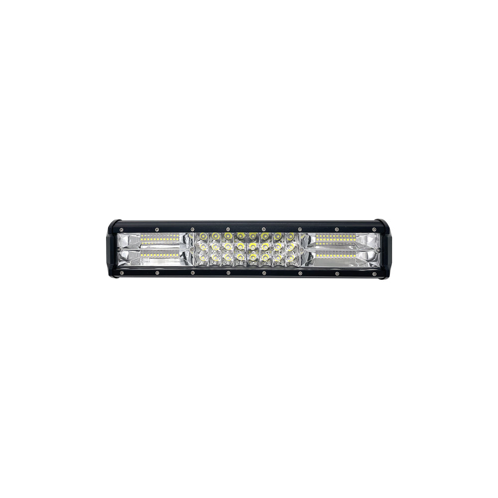 BARRA A LED DA LAVORO RETT. 235mm 144W 10-30V 10800-Lumen 6000k